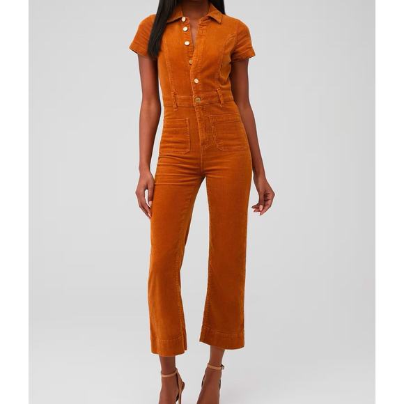 Show Me Your MuMu Pants - Show Me Your Mumu Corduroy Everhart Jumpsuit, Size M, Cropped, Retail$208